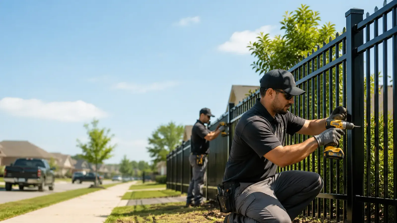Metal Fence Installation in Buchanan, VA